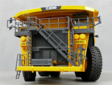 XCMG dump truck XDE360 mining heavy truck metal toy model for sale